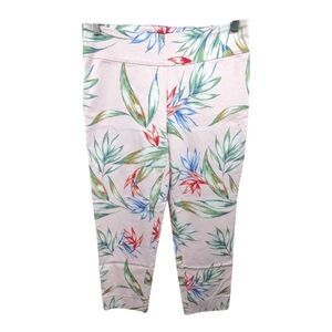 Zac & Rachel Floral Pull-On Millennium Ankle Pant Sz 10